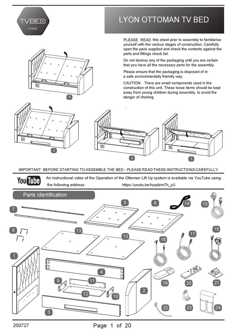 Happy Beds LYON Assembly instructions