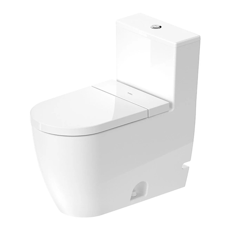DURAVIT SensoWash Starck f 218901 20 U2 Mounting instructions