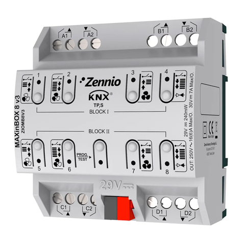 Zennio MAXinBOX 8 Technical documentation