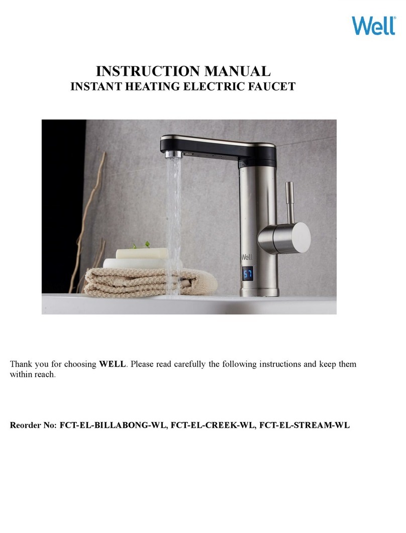 Well INSTANT HEATING instruction manual Well INSTANT HEATING instruction manual