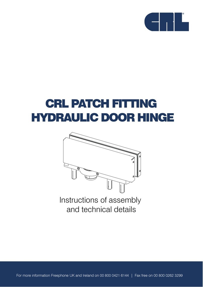 CRL H100E10 Instruction of Assembly