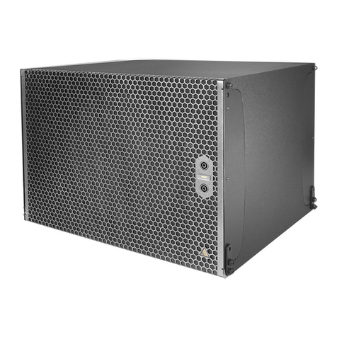 Adamson IS Series User manual Adamson IS Series User manual
