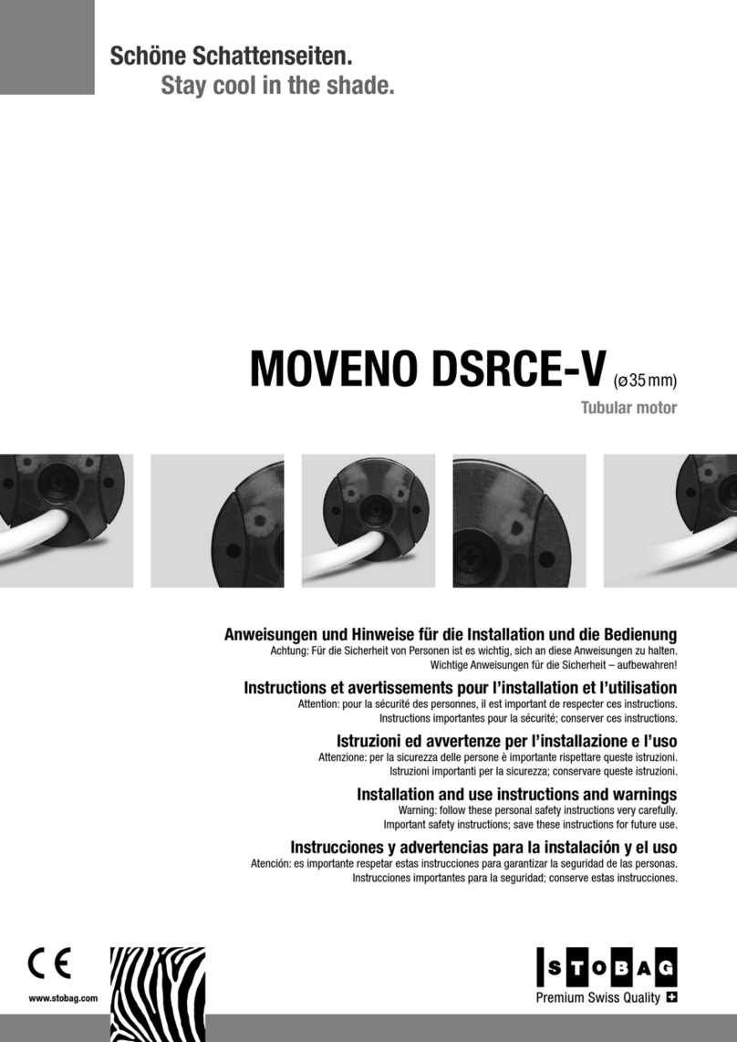 Stobag MOVENO DSRCE-V Product manual