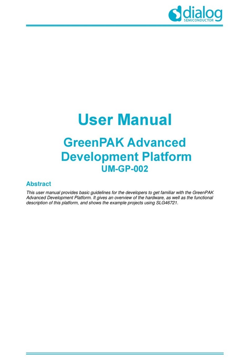 Dialog Semiconductor GreenPAK Advanced UM-GP-002 user manual Dialog Semiconductor GreenPAK Advanced UM-GP-002 user manual
