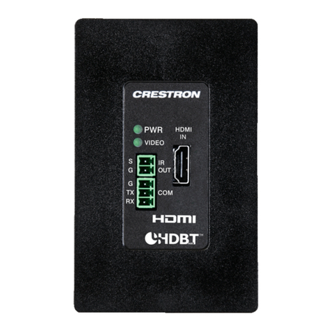 Crestron DM-TX-4K-100-C-1G Do guide