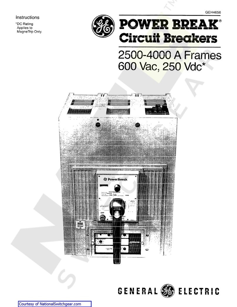 GE POWER BREAK MICRO-VERSATRIP E39ME20 User manual GE POWER BREAK MICRO-VERSATRIP E39ME20 User manual