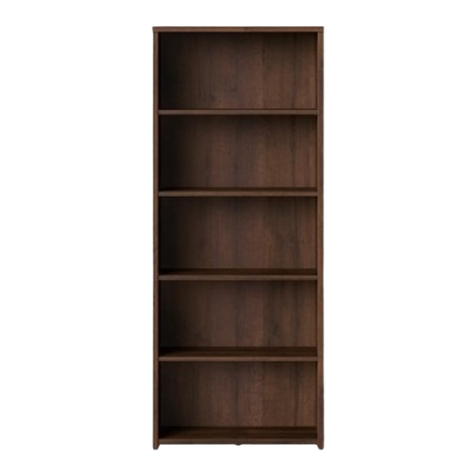 Target Made By Design 5 Shelf Bookcase - Espresso Assembly instructions Target Made By Design 5 Shelf Bookcase - Espresso Assembly instructions