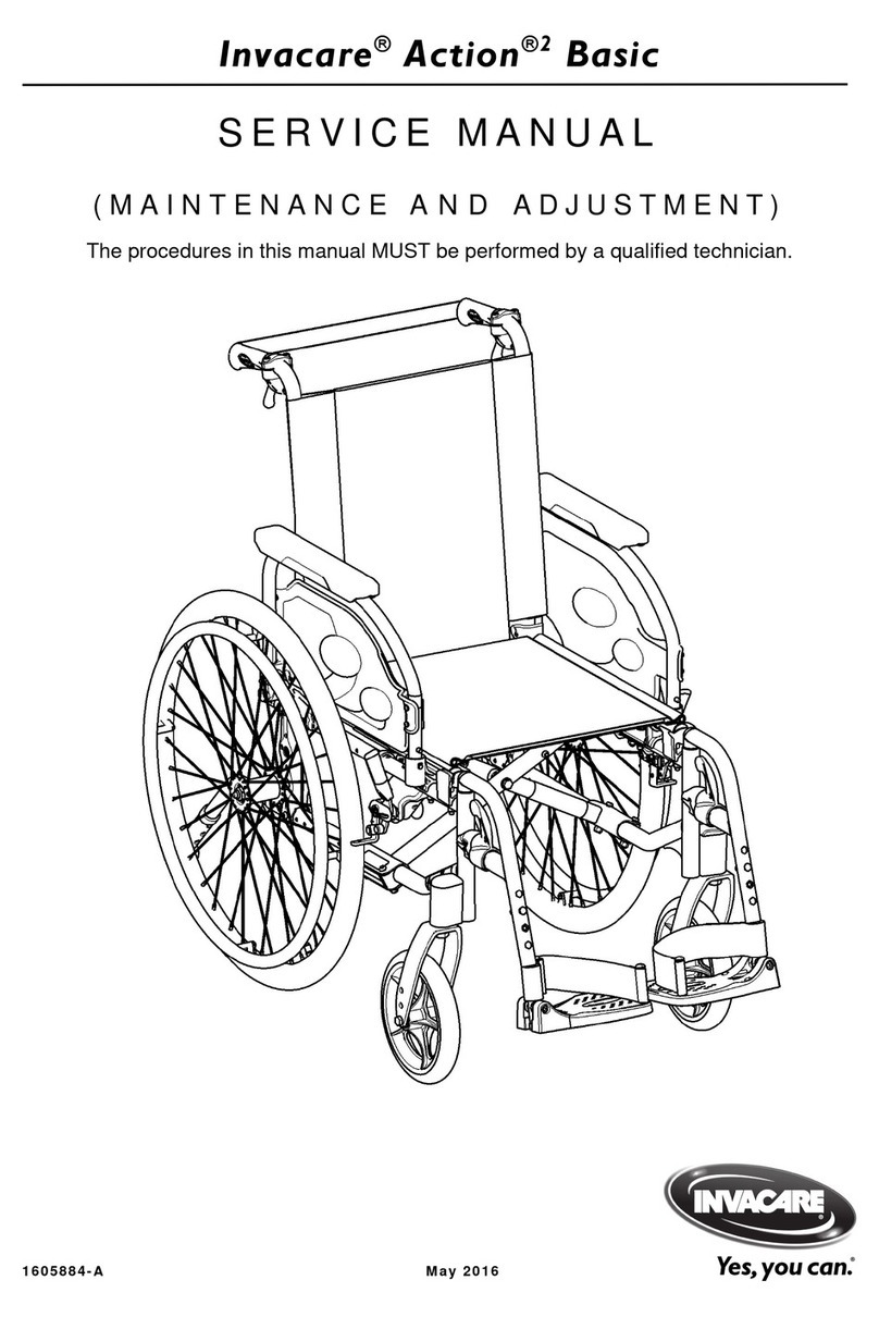 Invacare Action 2 Basic User manual