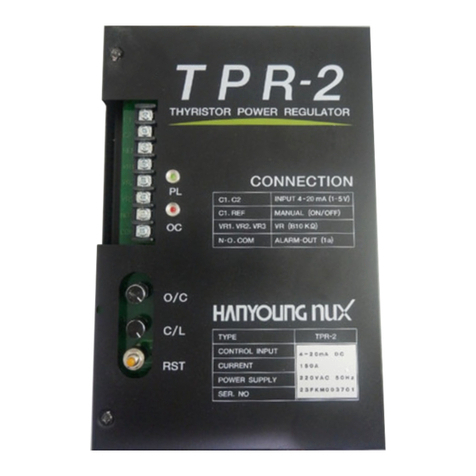 HANYOUNG NUX TPR-2 User manual