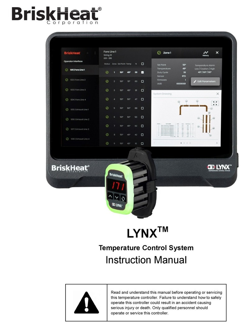 BriskHeat LYNX instruction manual
