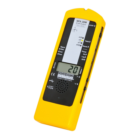 Gigahertz Solutions NFA 30M User manual