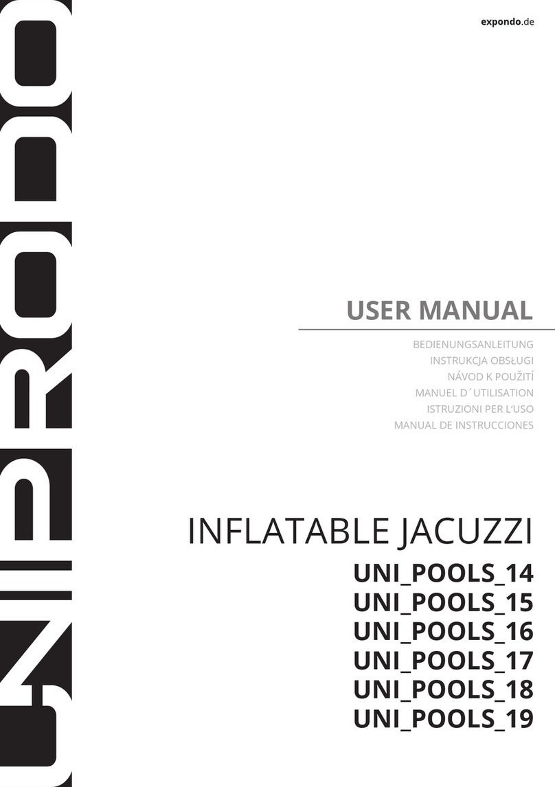 UNIPRODO UNI POOLS 14 user manual