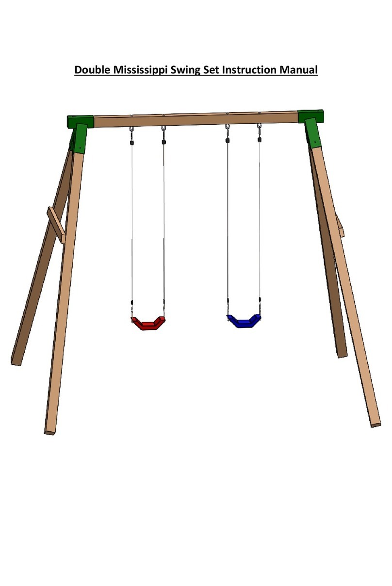NI Climbing Frames Double Mississippi instruction manual