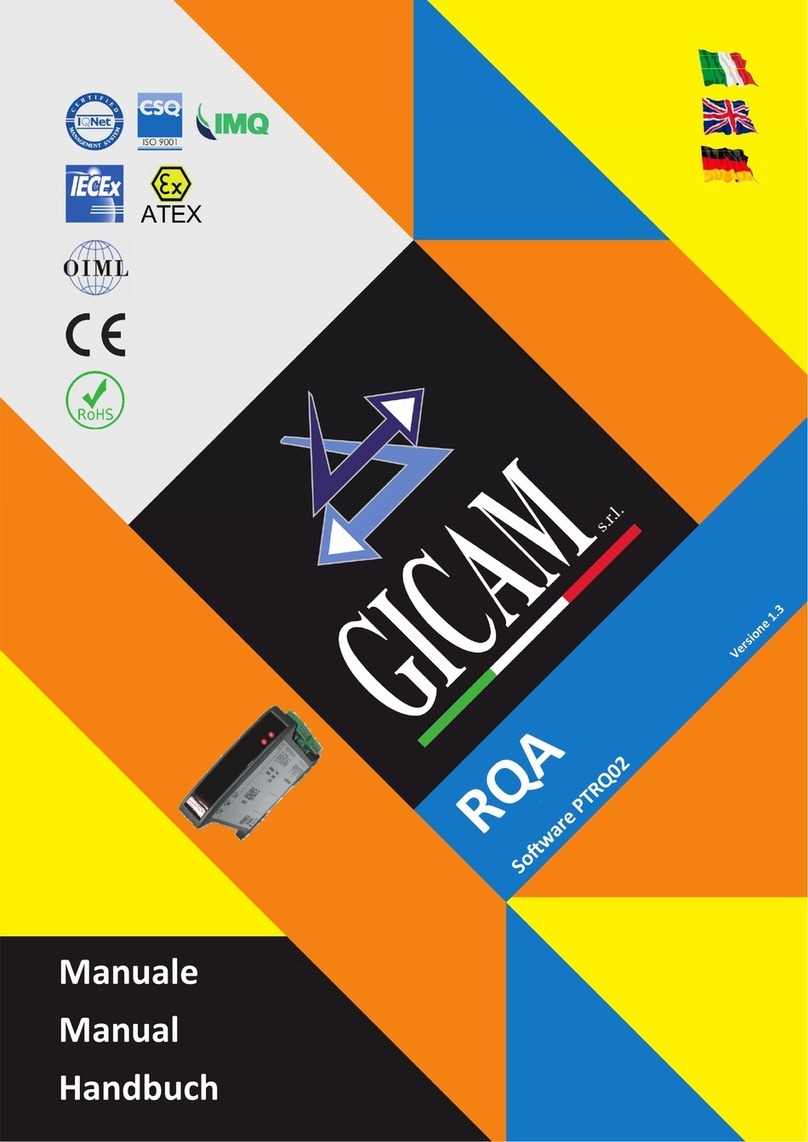 Gicam RQA Installation and user manual