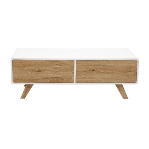 Mocka Kennedy Coffee Table User manual Mocka Kennedy Coffee Table User manual