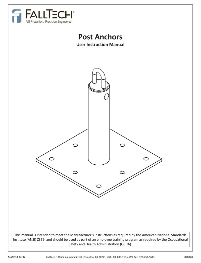 Falltech 78012CSSD User instruction manual