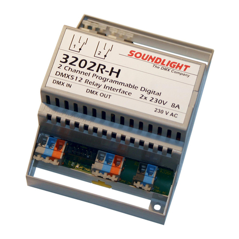SOUNDLIGHT 3202R Mk6 operating manual
