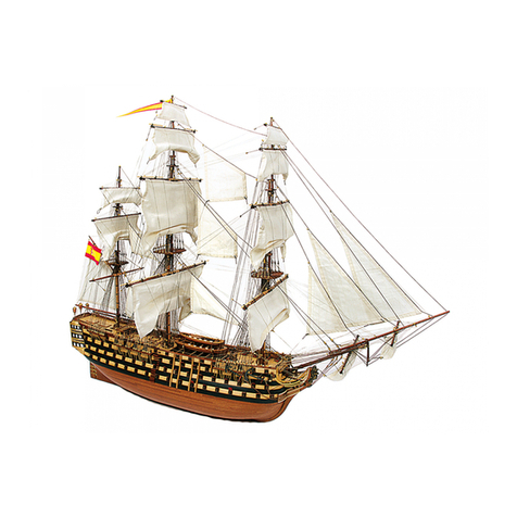 De Agostini Model Space SANTISIMA TRINIDAD Step-by-Step