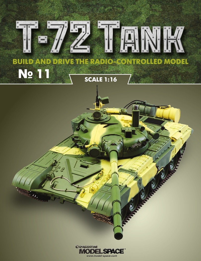 De Agostini Model Space T-72 manual