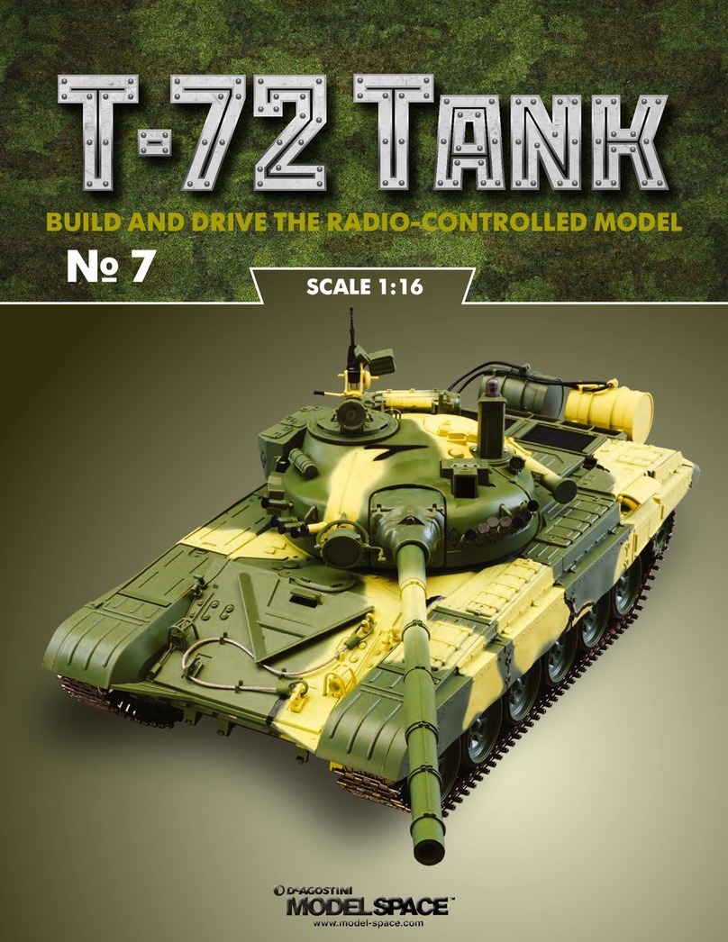 De Agostini Model Space T-72 manual De Agostini Model Space T-72 manual