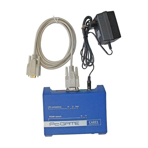 Carel Pc-GATE RS232 quick guide