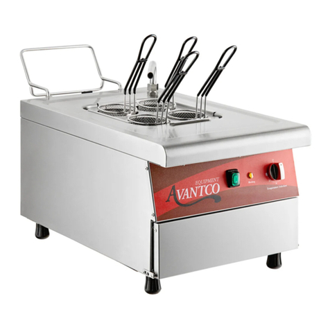 Avantco Equipment 177PC201 user manual