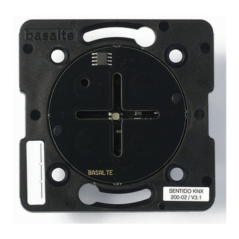 Basalte SENTIDO KNX 200-02 installation manual