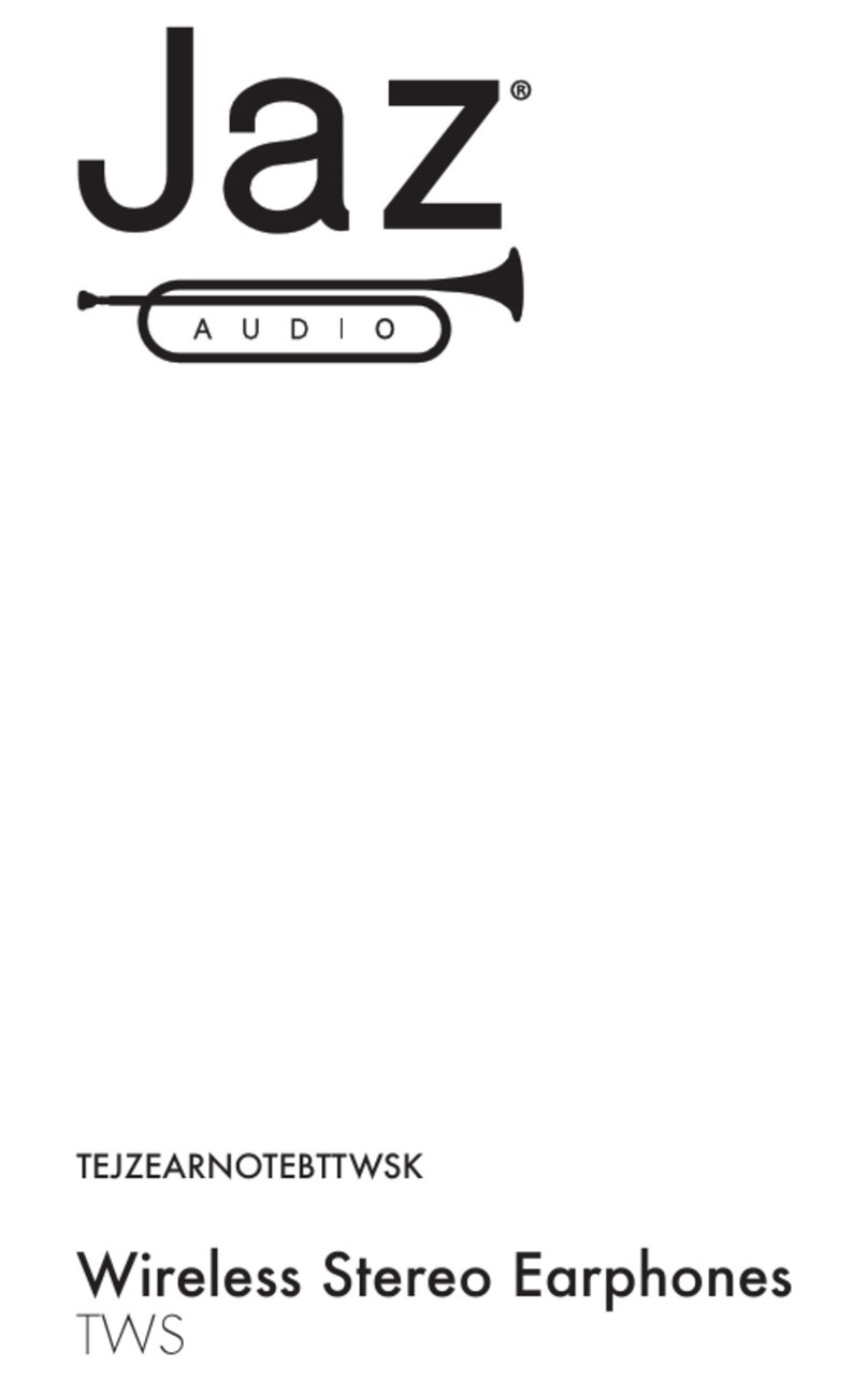Jaz audio Note TWS user manual