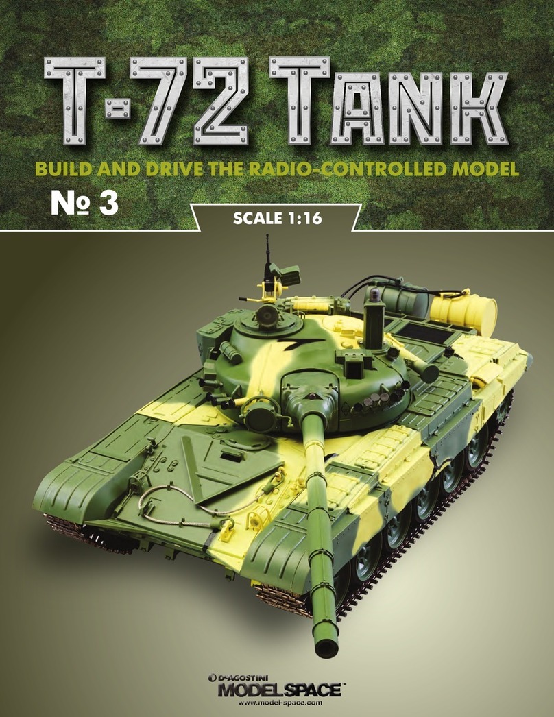 De Agostini Model Space T-72 manual