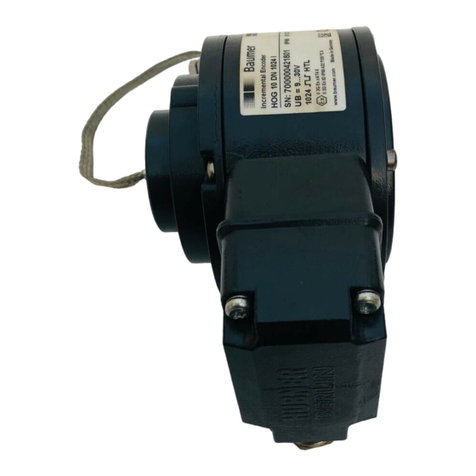 Baumer HUBNER BERLIN HOG 10 Service manual
