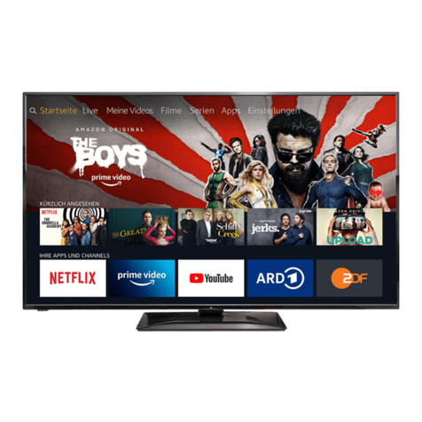 O.K. Fire tv ODL 50850UV-TFB User manual