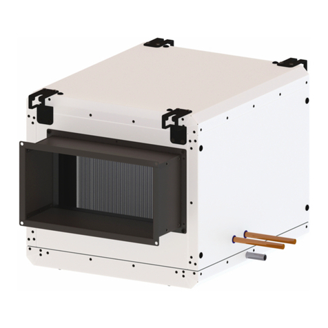Helios AIR1-KR DX Series Installation and operating instructions
