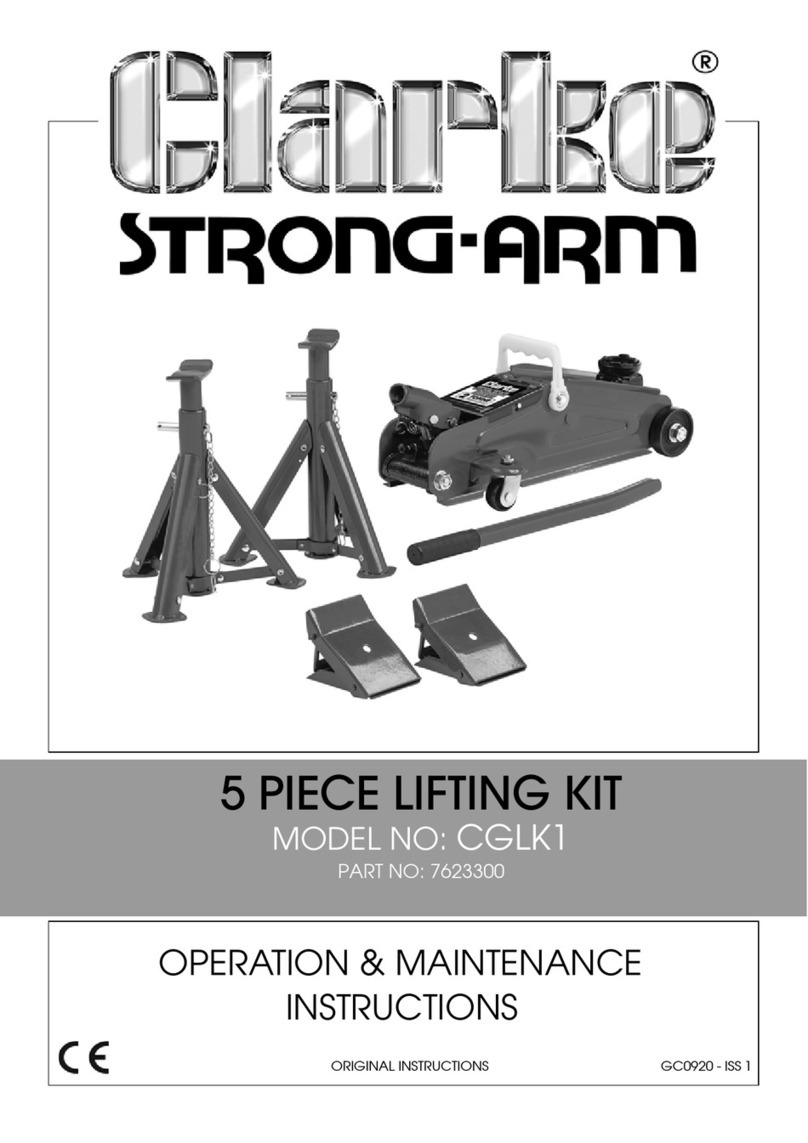 Clarke Strong-Arm CGLK1 Instruction Manual Clarke Strong-Arm CGLK1 Instruction Manual