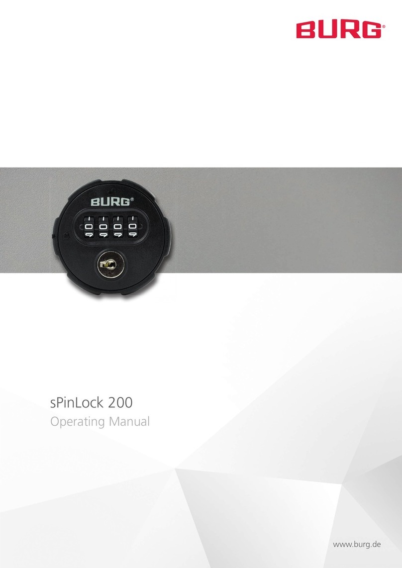 Burg sPinLock 200 User manual