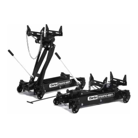 Clarke Strong-Arm CTJ100 Operating & maintenance instructions