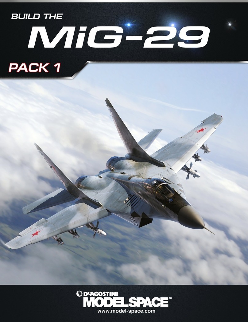 De Agostini Model Space MiG-29 manual