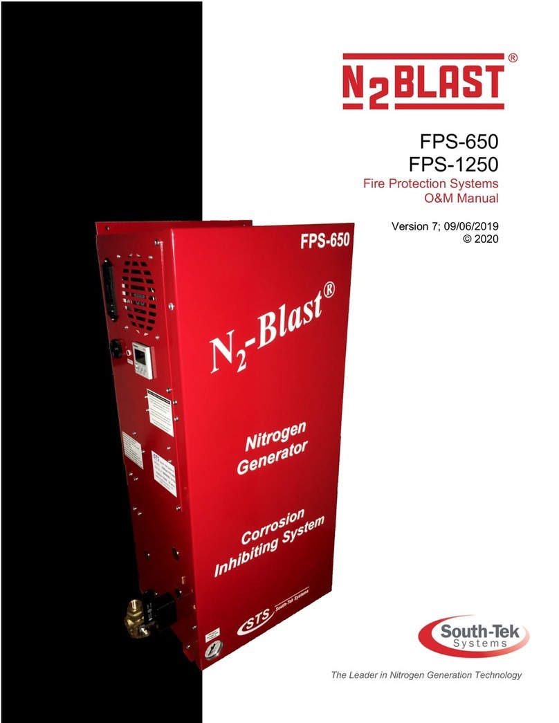 South-Tek Systems N2Blast FPS-650 manual South-Tek Systems N2Blast FPS-650 manual
