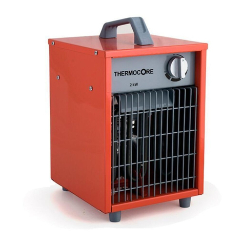 Thermocore F20 user manual