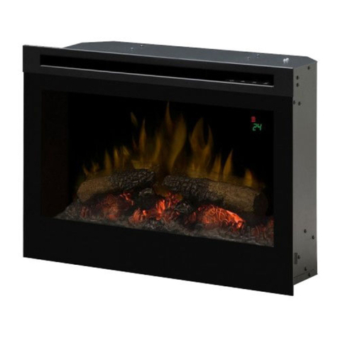 Dimplex 25 FIREBOX User manual Dimplex 25 FIREBOX User manual