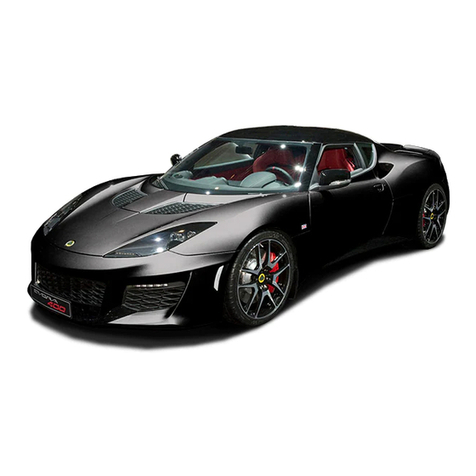 Lotus Evora 400 2018 User guide