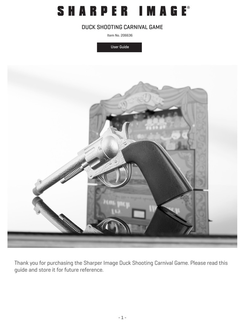 Sharper Image DUCK SHOOTING CARNIVAL GAME User manual