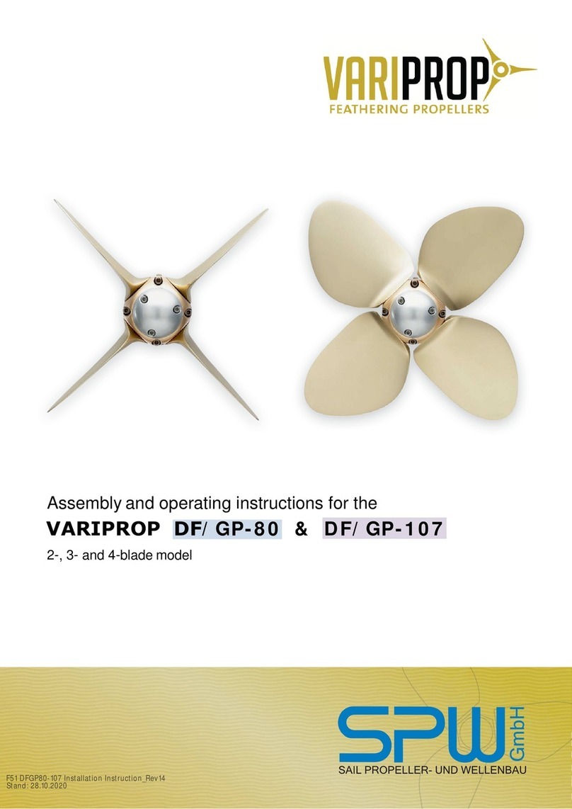 VariProp DF-80 Assembly and operating instructions