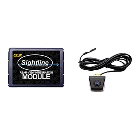 Crux Sightline RVCCH-75C quick start guide
