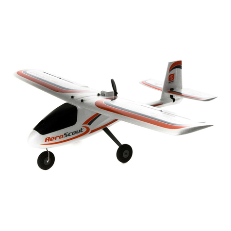 Horizon Hobby HobbyZone AeroScout S 2 1.1m Trainer User manual