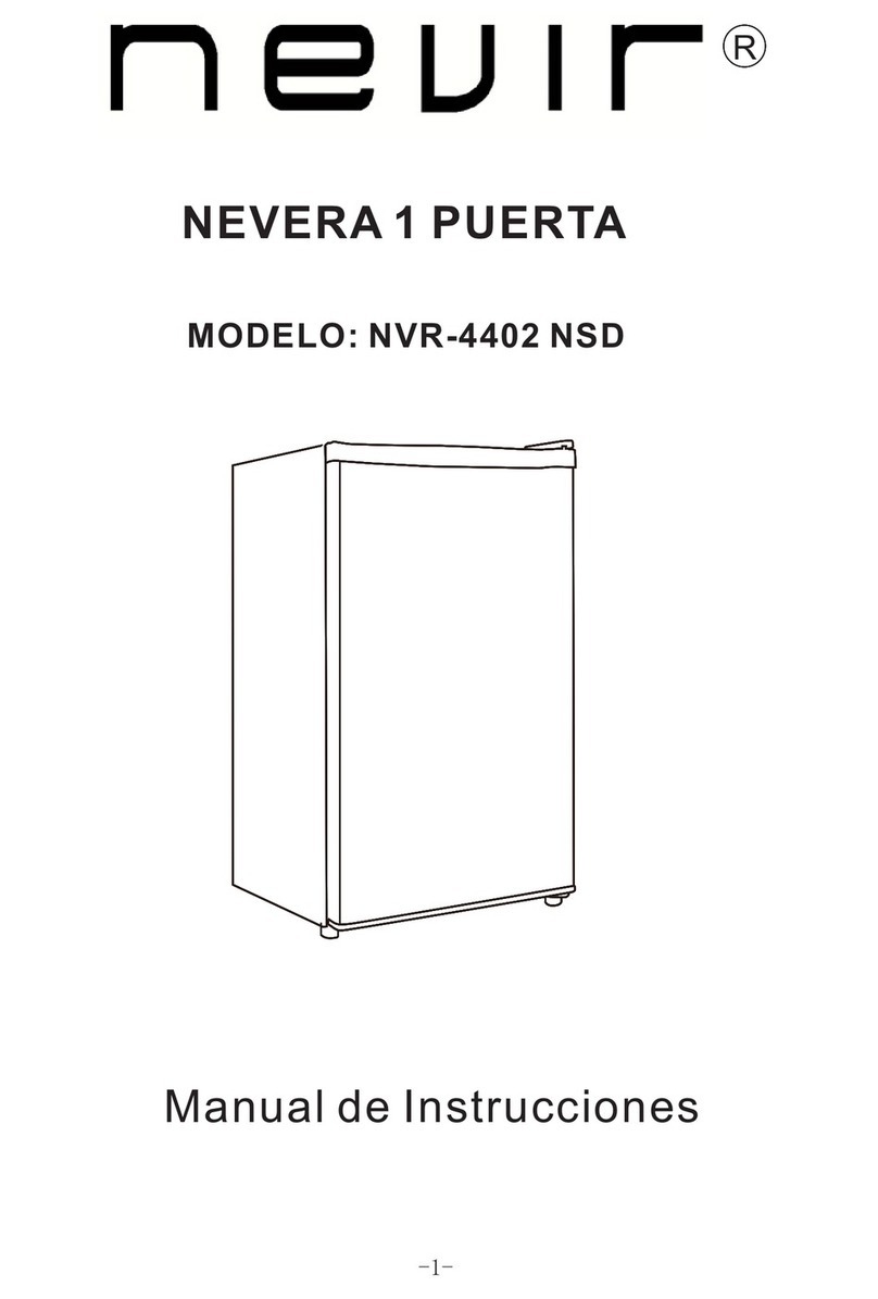 Nevir NVR-4402 NSD owner's manual