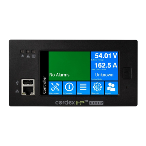 Alpha Technologies Cordex CXC HP Hardware manual