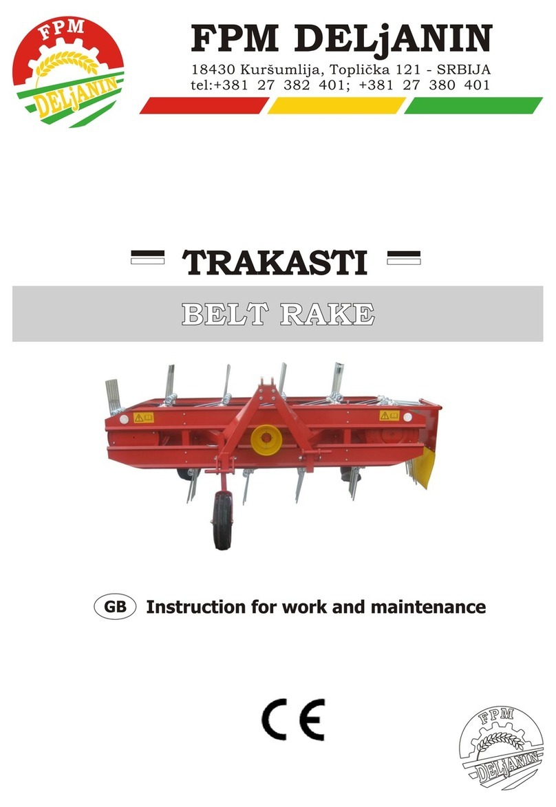 FPM TRAKASTI Instruction and maintenance