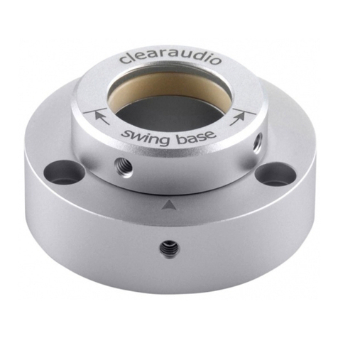 Clearaudio Swing base User manual
