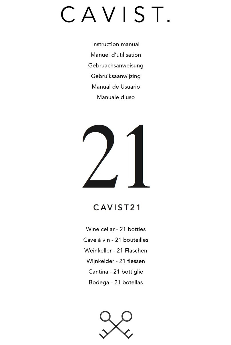 Cavist 21 instruction manual