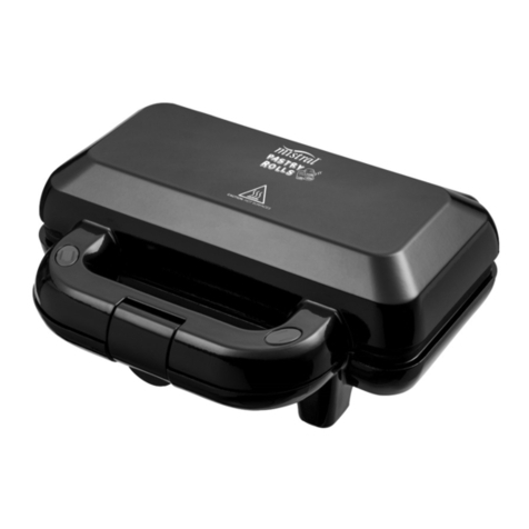 Mistral MSKM490B User manual